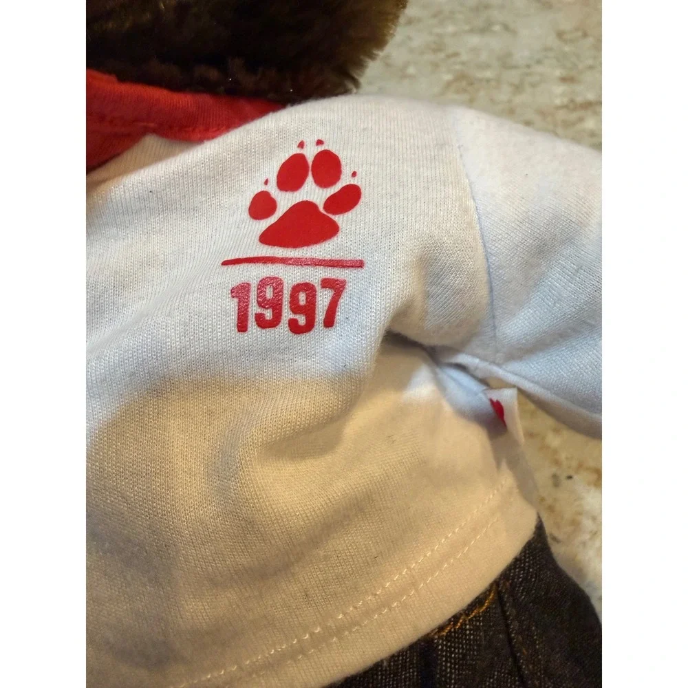Build-A-Bear Brinley Bear The Great Wolf Pack Plush Great Wolf Lodge 1997 Shirt